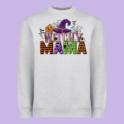 Witchy Mama Heavyweight Sweatshirt Designed By Cowgirlartshop