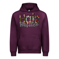 Mauve Wine hair hustler Urban Hoodie - SublimationCraftShop