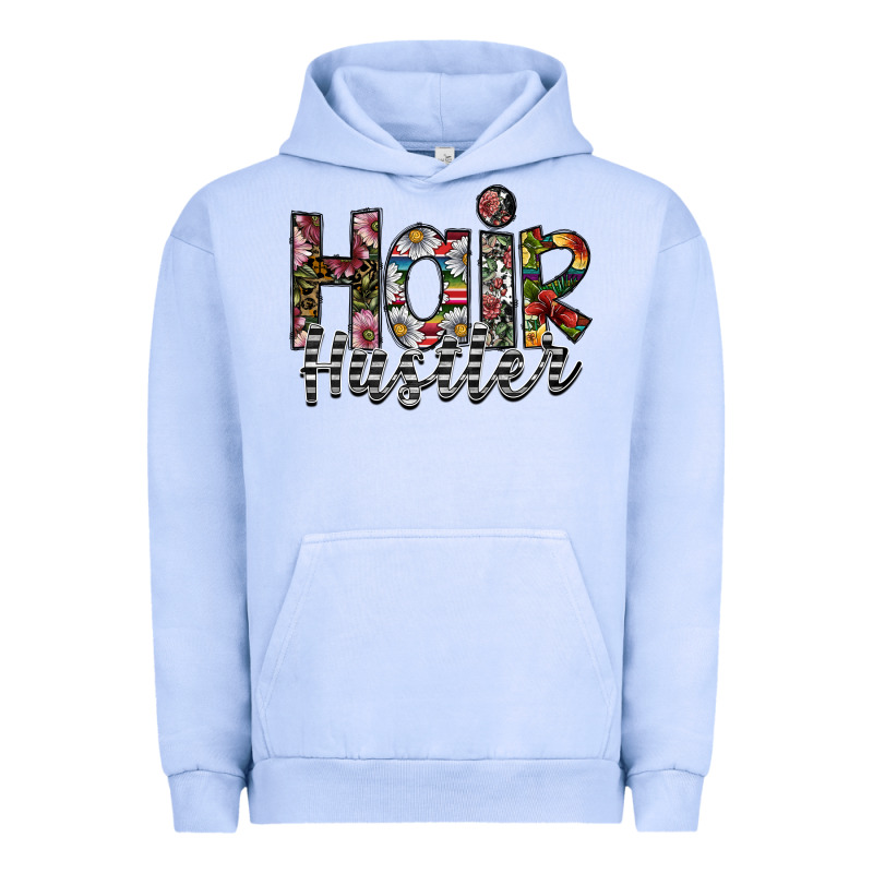 Hair Hustler Urban Hoodie by SublimationCraftShop | Teevron