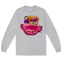 Moon Dust Personalized Girl Halloween Candy Long Sleeve Tee - texasbilliewilder