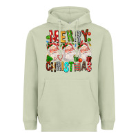 Matcha Merry christmas santa Heavyweight Hoodie - FaDigitalArtStudio