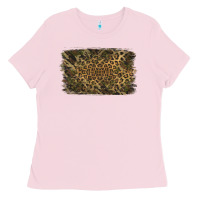 Bubblegum Pink Camouflage Leopard Background Ladies Tee - Jasminsmagicworld