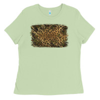 Matcha Camouflage Leopard Background Ladies Tee - Jasminsmagicworld