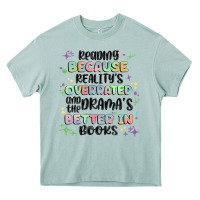 Arona reading because realitys overrated Heavy Core Tee - MaliasSmallBusiness