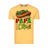 Vintage Mustard papa cito sombrero Vintage Tee - BarkalooDesign
