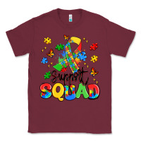 Burgundy support squad Classic Tee - Artiststas