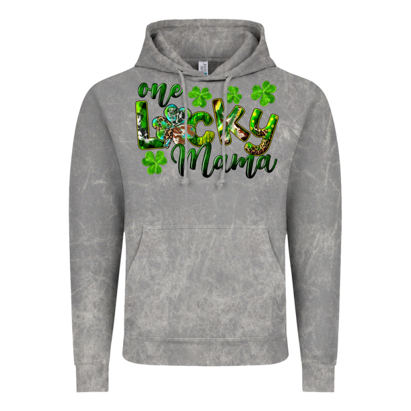 St. Patrick's Day One Lucky Mama Vintage Hoodie by RanaPortraitStore | Teevron