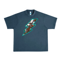 Midnight Navy Horseshoe Lightning Urban Heavy Tee - Bettercallsaul