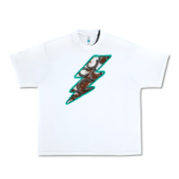 White Horseshoe Lightning Urban Heavy Tee - Bettercallsaul
