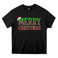 Black merry christmas Heavy Core Tee - AdoDesignShop