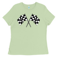 Matcha race flag Ladies Tee - MaliasSmallBusiness