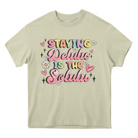 Mossy staying delulu is the solulu Heavy Core Tee - MaliasSmallBusiness