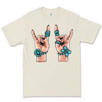 Bone gemstone rock hand Premium Tee - MaliasSmallBusiness