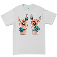 Dove Grey gemstone rock hand Premium Tee - MaliasSmallBusiness
