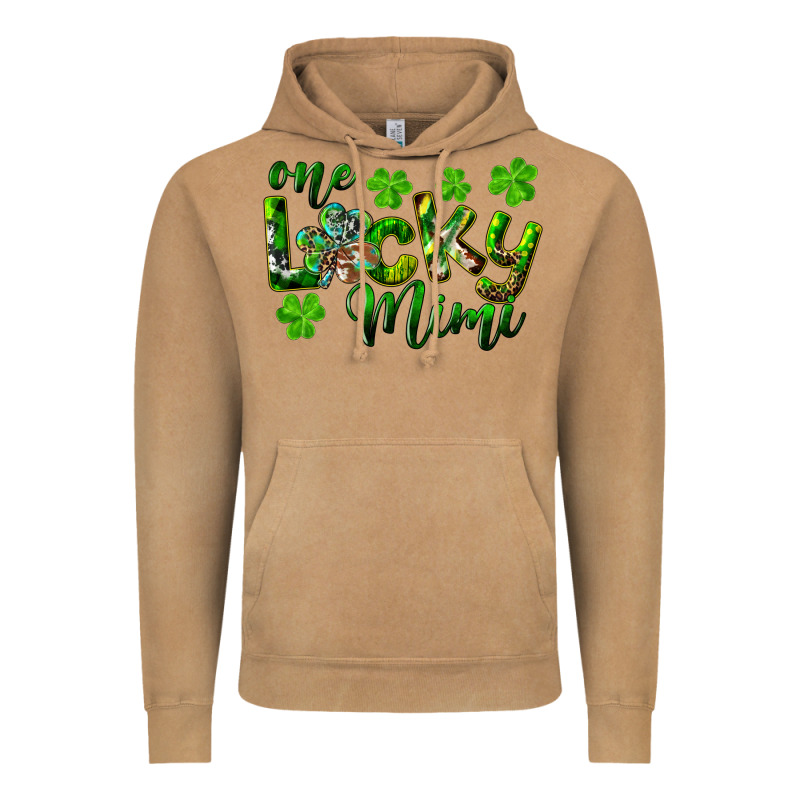 St. Patrick's Day One Lucky Mimi Vintage Hoodie by RanaPortraitStore | Teevron