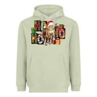 Matcha ho ho ho heifer Heavyweight Hoodie - FaDigitalArtStudio