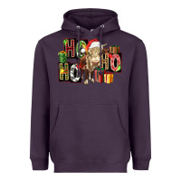 Plum ho ho ho heifer Heavyweight Hoodie - FaDigitalArtStudio