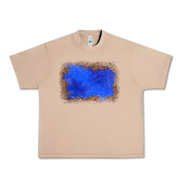 Burro gemstone blue leopard background Urban Heavy Tee - JahusDesignShop