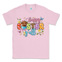 Bubblegum Pink happy easter yall Classic Tee - Artiststas
