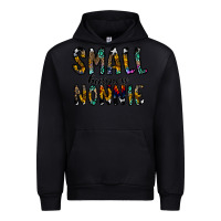 Black small business nannie Urban Hoodie - CowhideDigitalArt