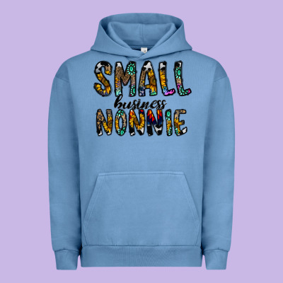 Small Business Nannie Urban Hoodie Designed By Cowhidedigitalart