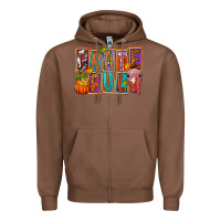 Chestnut Grateful Thanksgiving Zipper Hoodie - FaDigitalArtStudio