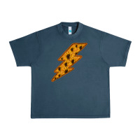 Midnight Navy Sunflower Lightning Urban Heavy Tee - Bettercallsaul
