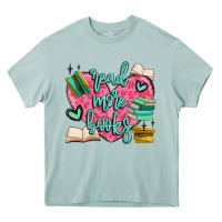 Arona read more books Heavy Core Tee - MaliasSmallBusiness