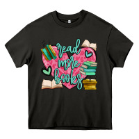 Asphalt read more books Heavy Core Tee - MaliasSmallBusiness