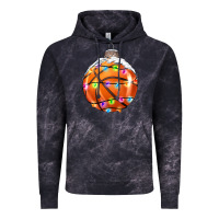 Cloud Black Christmas Basketball Vintage Hoodie - RanaPortraitStore