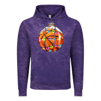 Cloud Purple Christmas Basketball Vintage Hoodie - RanaPortraitStore