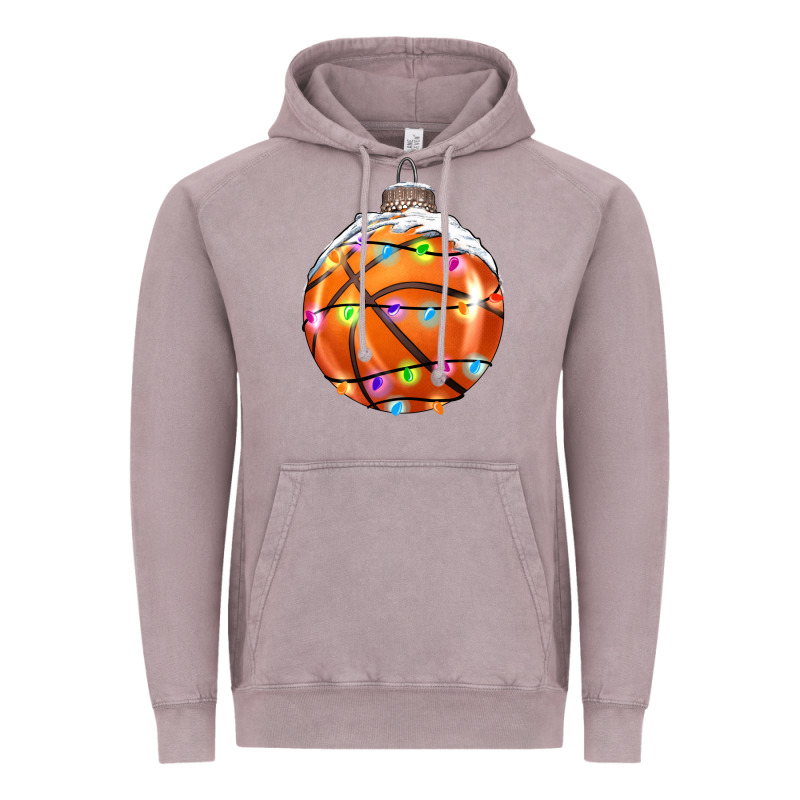 Christmas Basketball Vintage Hoodie by RanaPortraitStore | Teevron