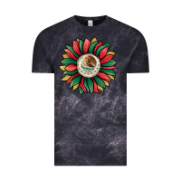 Cloud Black mexican sunflower Vintage Tee - Jasminsmagicworld