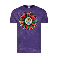 Cloud Purple mexican sunflower Vintage Tee - Jasminsmagicworld