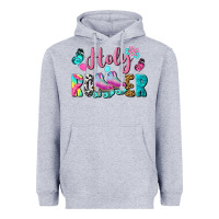 Heather Grey holy roller Heavyweight Hoodie - BundleAndBundleShop