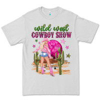 Dove Grey wild west cowboy show Premium Tee - NancyCooperArtShop