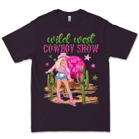 Plum wild west cowboy show Premium Tee - NancyCooperArtShop