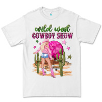 White wild west cowboy show Premium Tee - NancyCooperArtShop