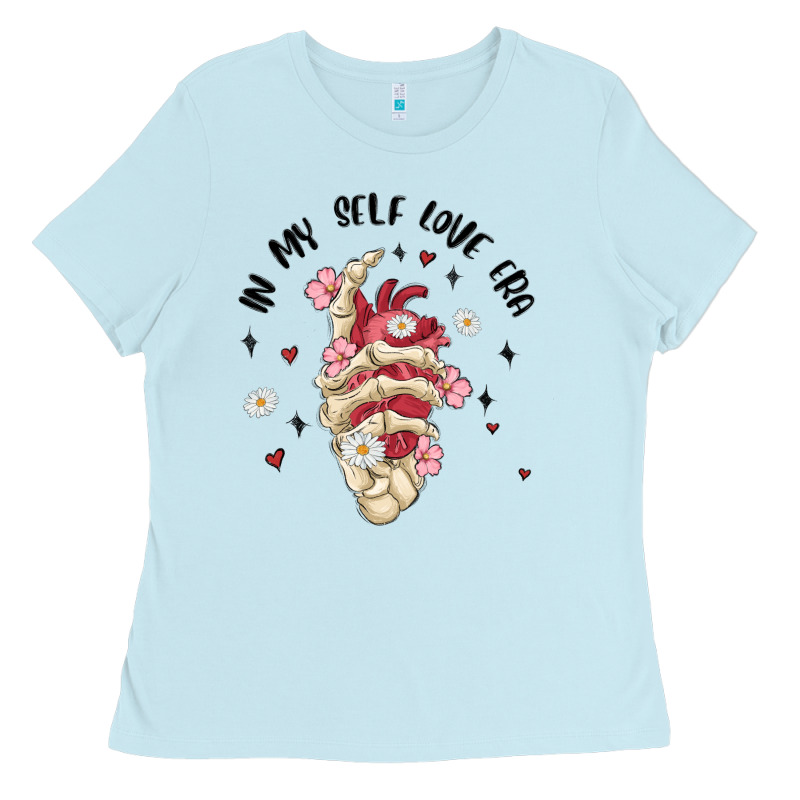 In My Self Love Era Ladies Tee by MaliasSmallBusiness | Teevron