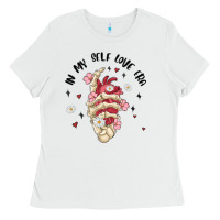 White in my self love era Ladies Tee - MaliasSmallBusiness