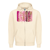 Sandshell cancer brushstroke Zipper Hoodie - FaDigitalArtStudio