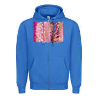 True Royal cancer brushstroke Zipper Hoodie - FaDigitalArtStudio