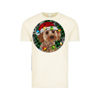 Vintage Arctic Cockapoo Christmas Vintage Tee - RanaPortraitStore
