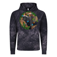 Black Angus Bull With Christmas Lights Vintage Hoodie | Teevron