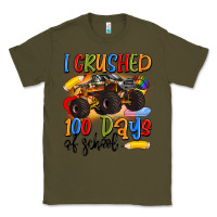 Army Green i crushed 100 days of school Classic Tee - Artiststas