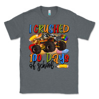 Charcoal Heather i crushed 100 days of school Classic Tee - Artiststas