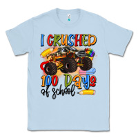 Dusty Blue i crushed 100 days of school Classic Tee - Artiststas