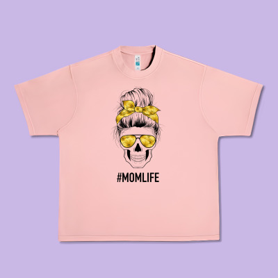 Yellow Flower Mom Skull Urban Heavy Tee Designed By Bettercallsaul