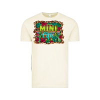 Vintage Arctic mini cita serape background Vintage Tee - BarkalooDesign