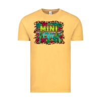 Vintage Mustard mini cita serape background Vintage Tee - BarkalooDesign